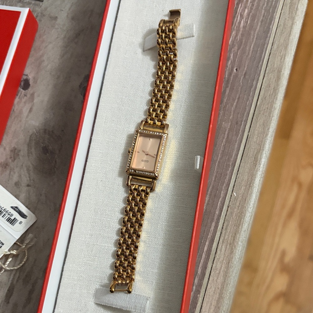 Coach Gold-Tone Women's Watch